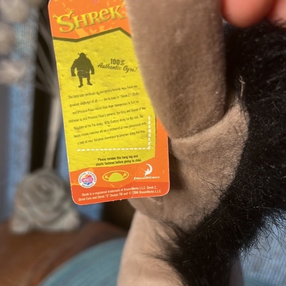 Shrek 2 Donkey 10'' Plush Nanco Dreamworks 2004 Stuffed Animal Plush Toy - Picture 7 of 9